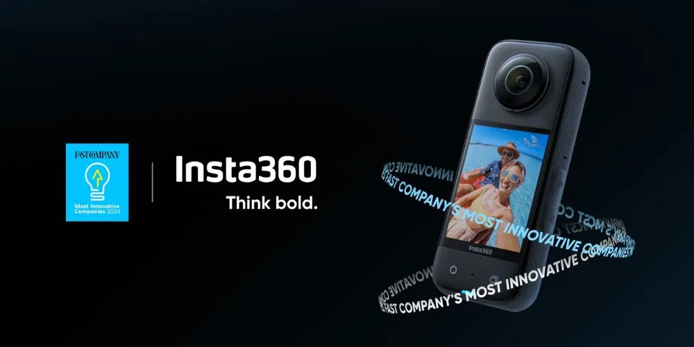 Insta360 Menempati Peringkat Ketiga dalam Daftar Perusahaan Paling Inovatif di Dunia 2024 oleh Fast Company