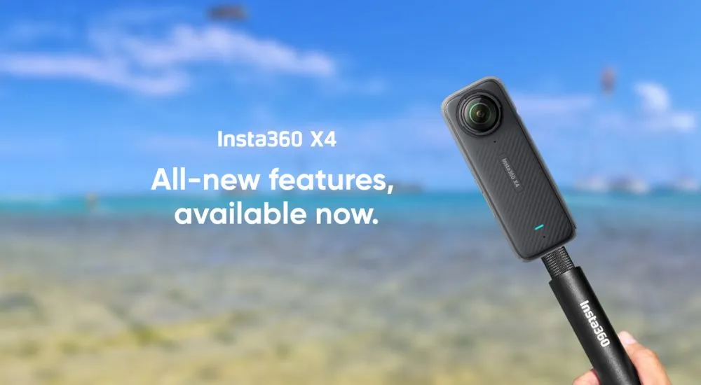 Insta360 X4 Firmware Update, Siaran Langsung 360º, Kompatibilitas yang Diperluas, dan Banyak Lagi