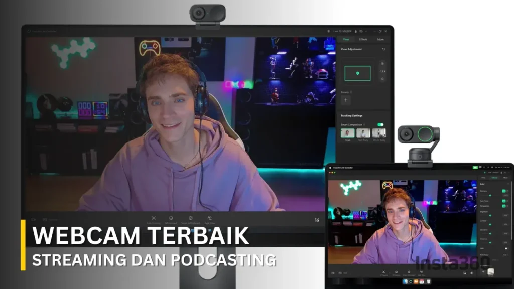Rekomendasi Webcam Terbaik 2025 untuk Streaming dan Podcasting